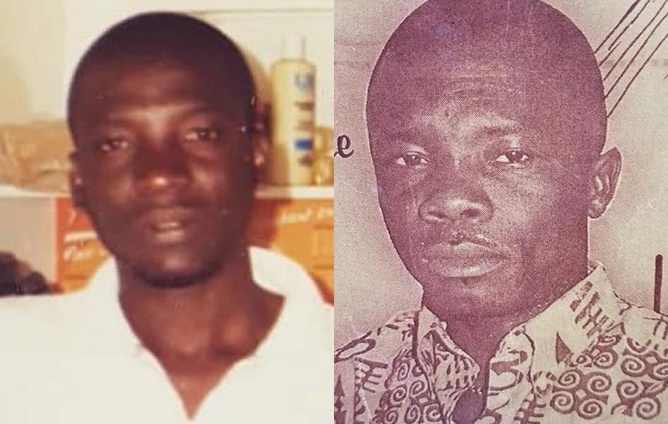Kossi Odeyi and Yawovi Agbogbo, two Togolese citizens who were among a group of about 50 West African migrants murdered in Gambia in 2005, by the “Junglers,” a paramilitary unit controlled by former Gambian President Yahya Jammeh.