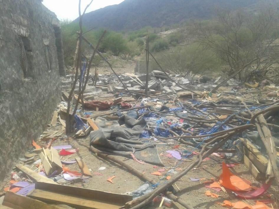 Coalition aircraft bombed a wedding in al-Raaqah village in Bani Qais district, Hajjah governorate on April 22, 2018, killing 22 people, including eight children, and wounding at least 54 others, including 26 children. 