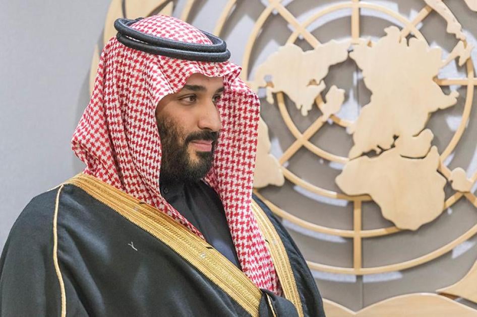 Mohammed ben Salmane, prince héritier du Royaume d'Arabie saoudite, photographié au siège des Nations Unies à New York, le 27 mars 2018.