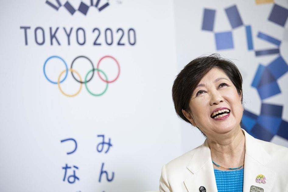 Yuriko Koike, governor of Tokyo, speaks in an interview in Tokyo, Japan on Monday August. 20, 2018. 