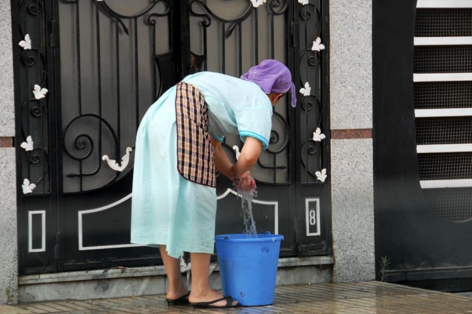 Une travailleuse domestique à Casablanca, au Maroc, en 2017.© 2017 AIC Press