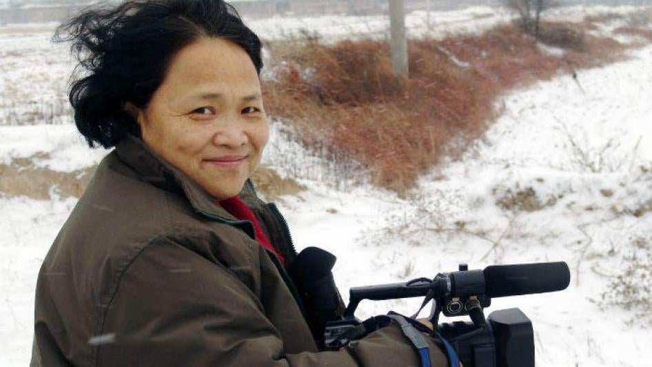 Ai Xiaoming, activiste et réalisatrice de documentaires, ex-professeure à l'Université Sun Yat-sen  à Canton (province du Guangdong).