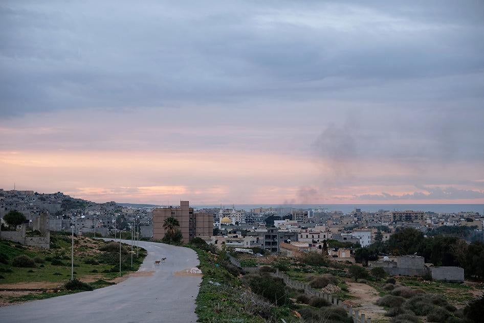 مشهد عام لمدينة درنة، ليبيا في 9 فبراير/شباط 2019. ©2019 عصام عمران الفيتوري/ "رويترز"