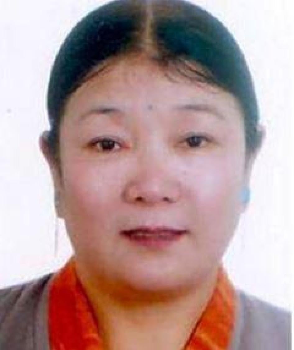 Personal photo of Yeshe Choedron, retired doctor, obtained by the Central Tibetan Administration Department of Security. Date unknown. 
