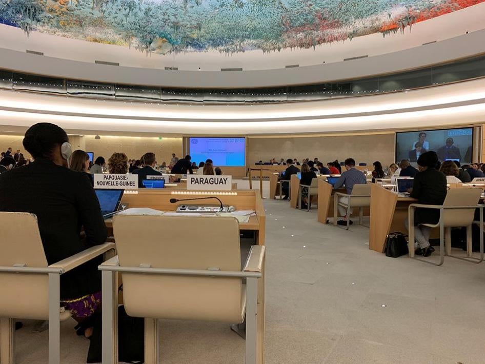 Chamber of the United Nations Human Rights Council