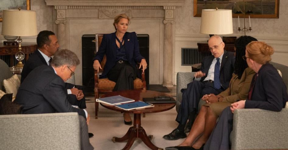 Photo from an episode of Madam Secretary that aired on CBS on October 20, 2019.