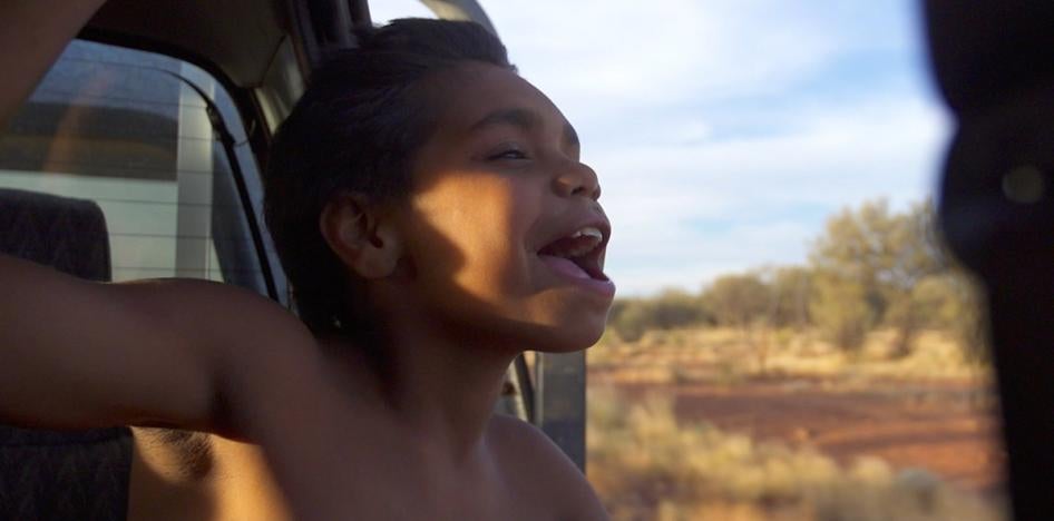 Une image du documentaire australien, « In My Blood It Runs » (« Cela coule dans mon sang »), au sujet d'un jeune garçon autochtone. C'est l’un des films  qui seront diffusés lors du Festival du Film de Human Rights à Londres en mars 2020.