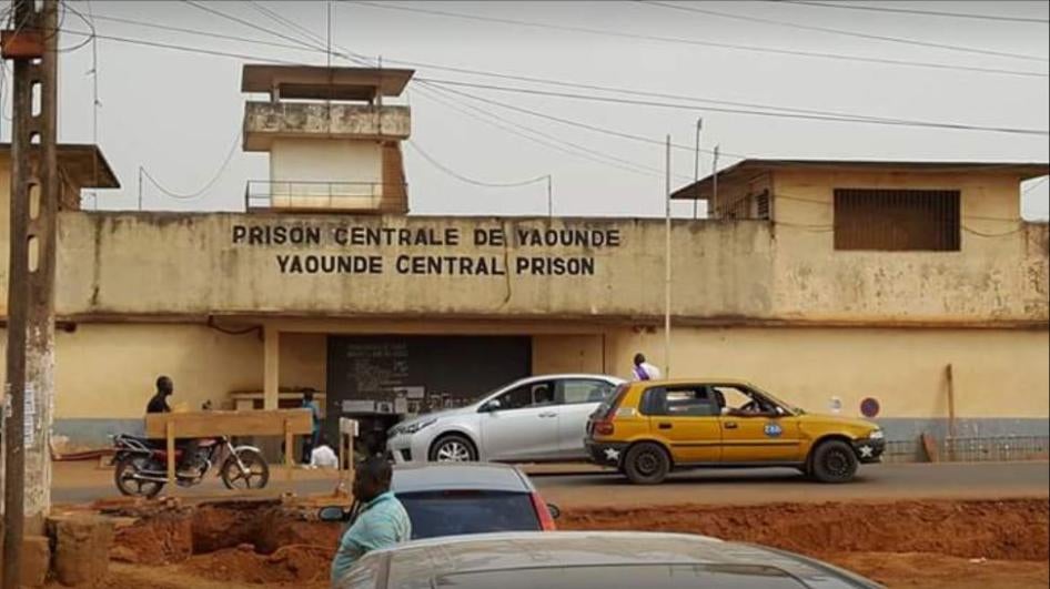 La prison centrale de Yaoundé,  au Cameroun.