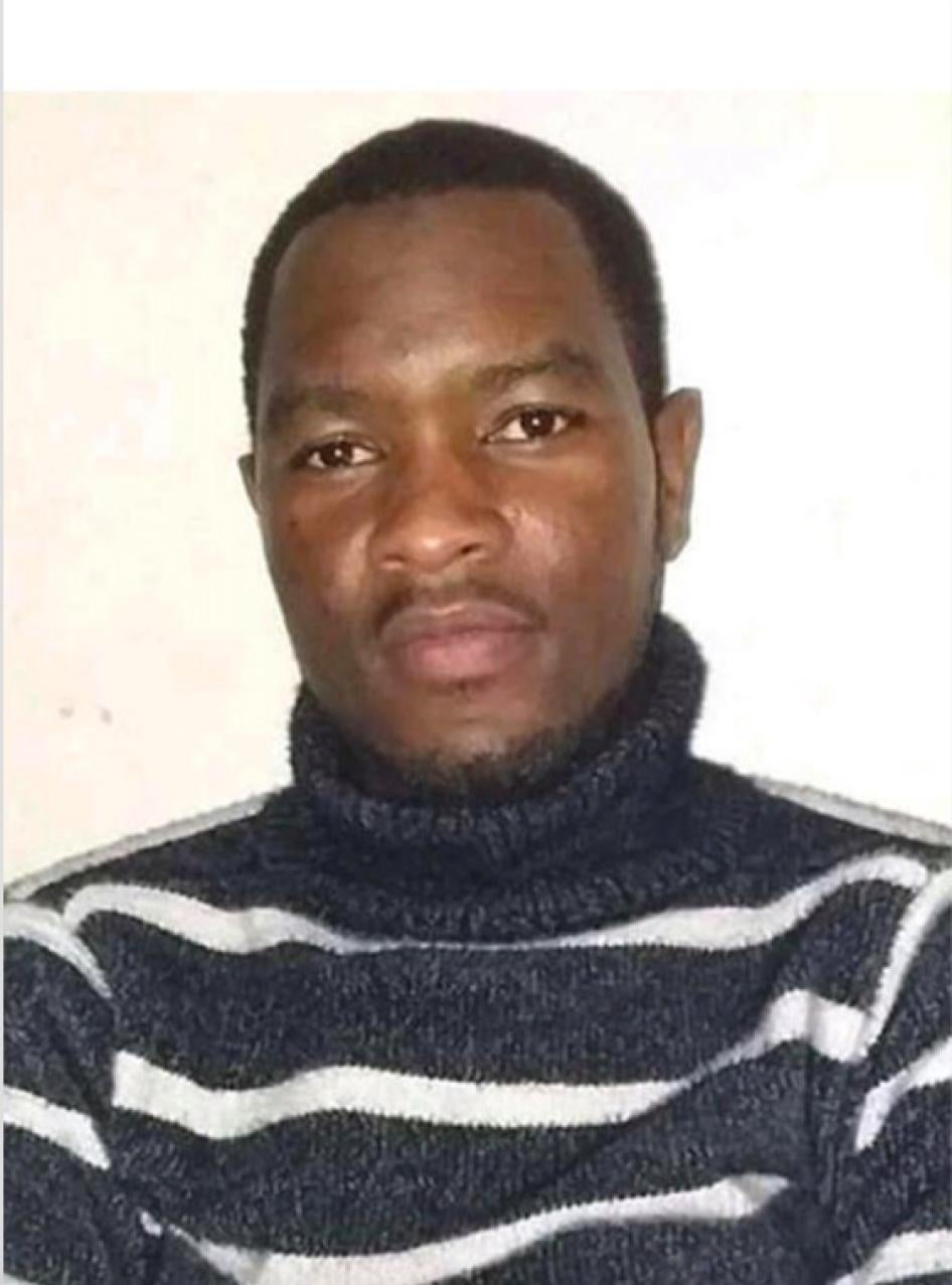 Jornalista moçambicano Ibrahimo Abu Mbaruco. @2019 Privado  
