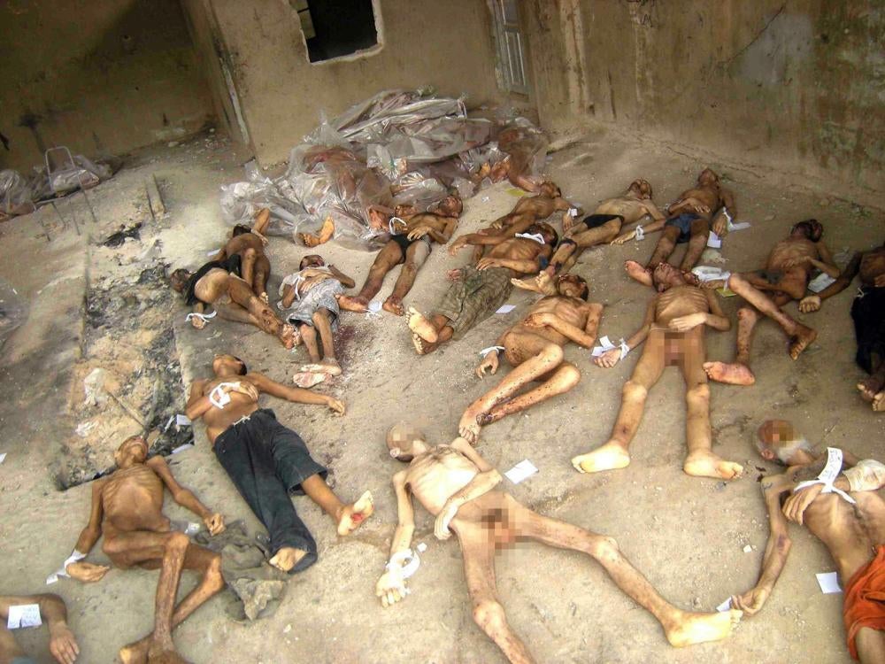 Syria Caesar photo victims at 601 Hospital