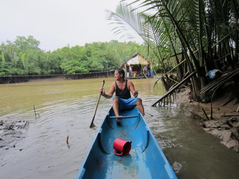 Philippines canoe