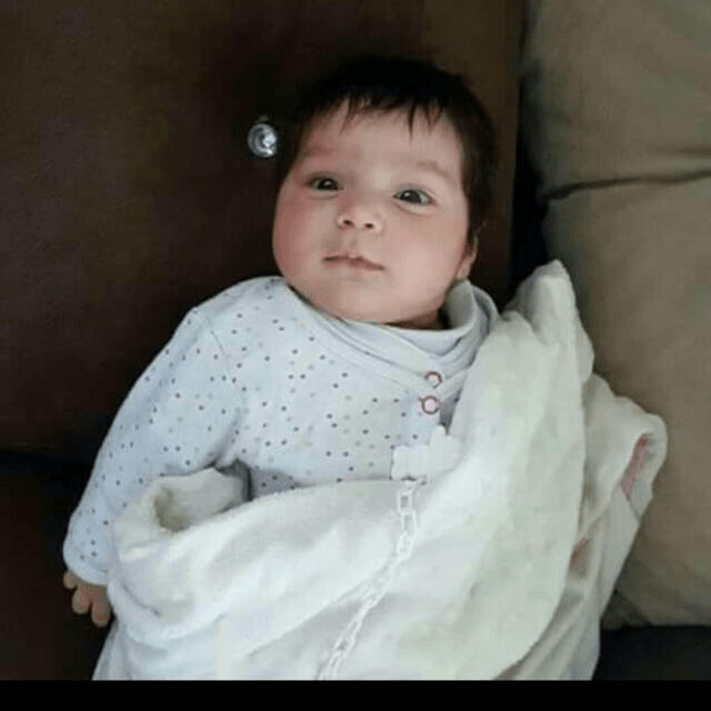 Miray Ince, 3 months, was shot dead as her aunt carried her downstairs in the courtyard of their home. The family believe that Miray was killed by a military sniper. 