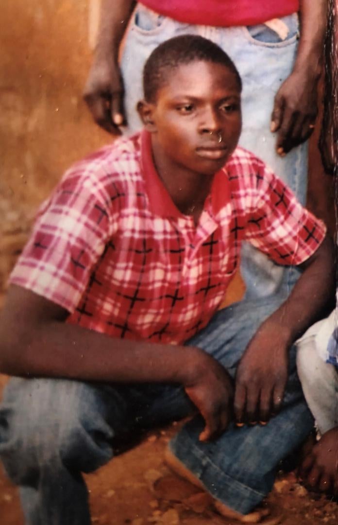 Philman Sadoc Wambala, âgé de 24 ans, a été exécuté par des combattants du Front populaire pour la renaissance de la Centrafrique (FPRC), aux abords de Bria, en République centrafricaine, le 6 septembre 2018.  © 2017 Privé 