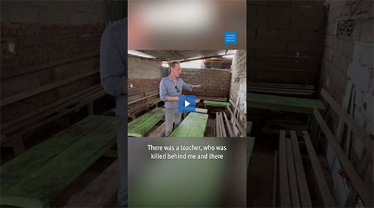 Screenshot of an HRW video.