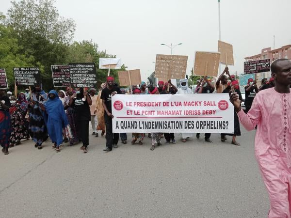 Hissène Habré’s victims march for reparations, Ndjaména, Chad
