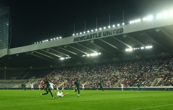 Saudia Arabia plays Costa Rica at St James' Park, Newcastle, UK, September 8, 2023. 