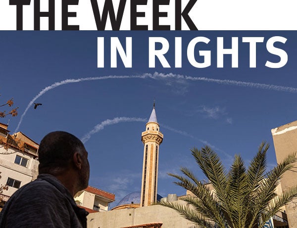 Photo with week in rights written over top