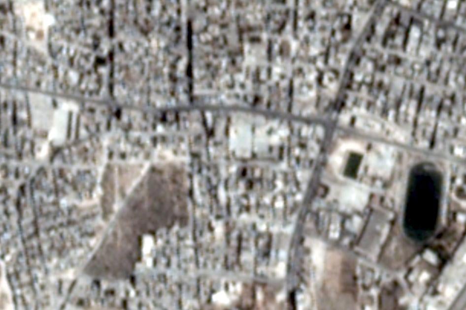 A satellite image 
