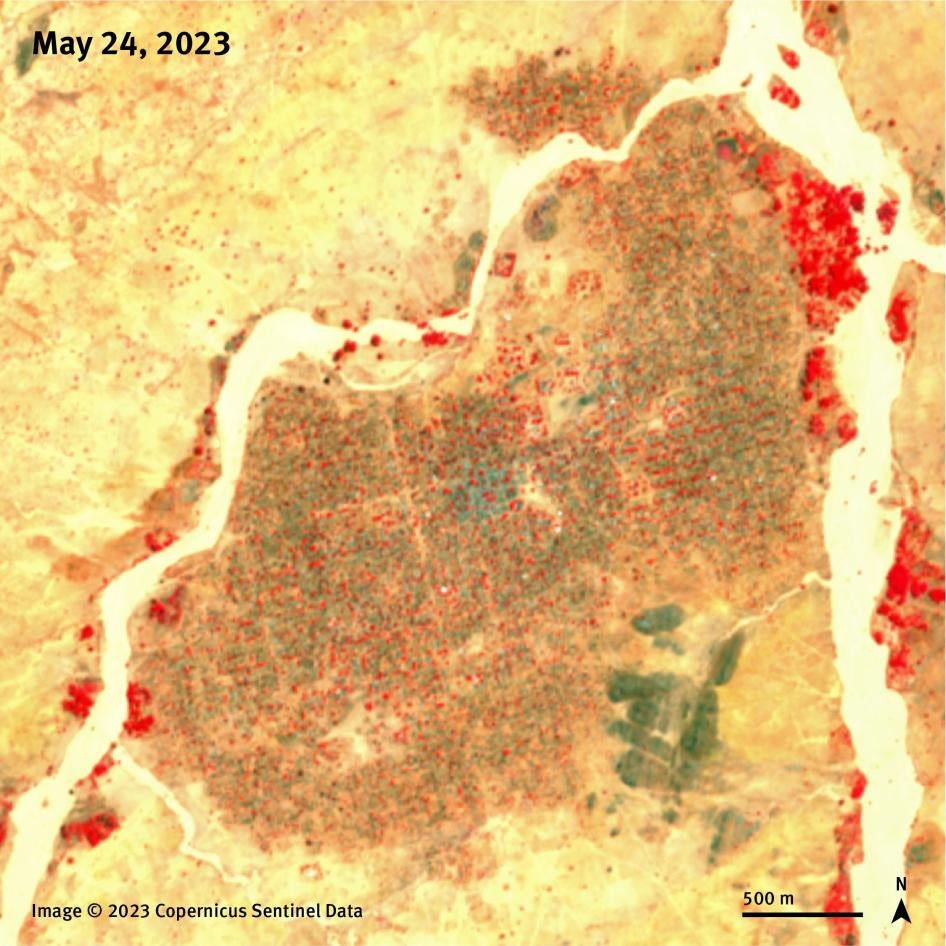 Sudán: Ciudad de Darfur destruida | Human Rights Watch