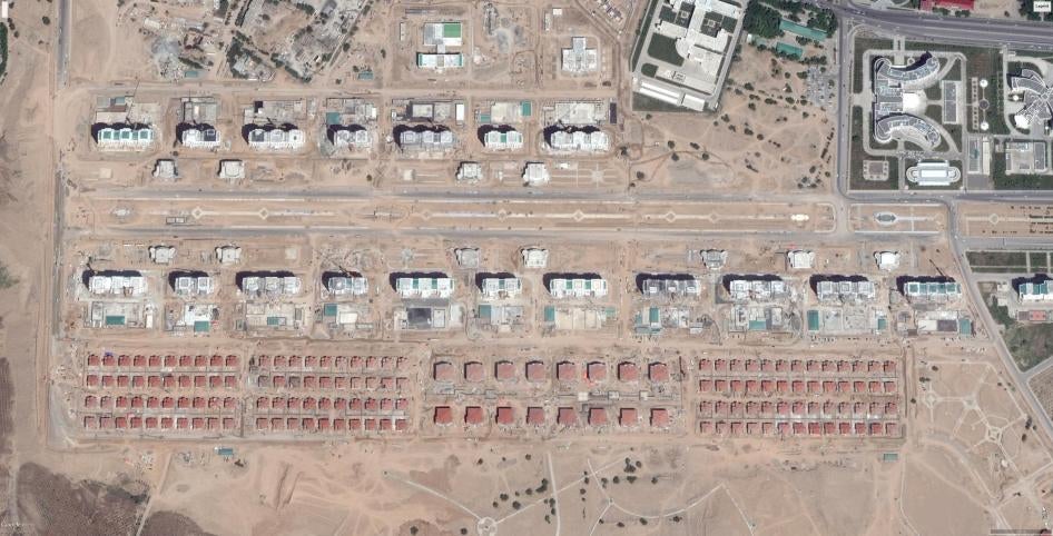 Turkmenistan: Gazha District Satellite Imagery