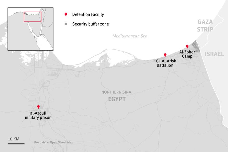 Egyptian Security Forces And Isis Affiliate Abuses In North Sinai