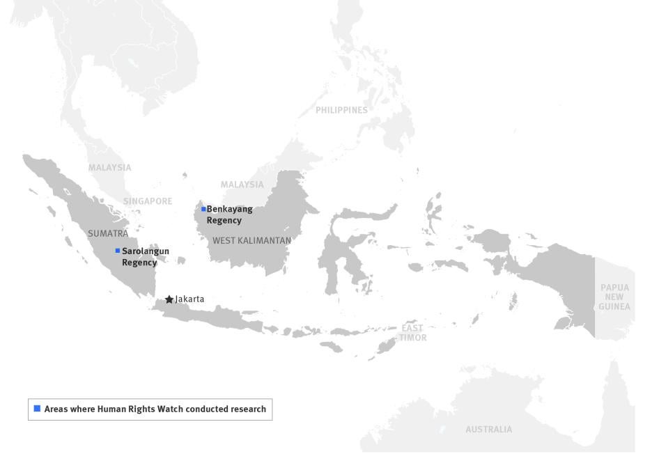 Oil Palm Plantations And Rights Violations In Indonesia Hrw