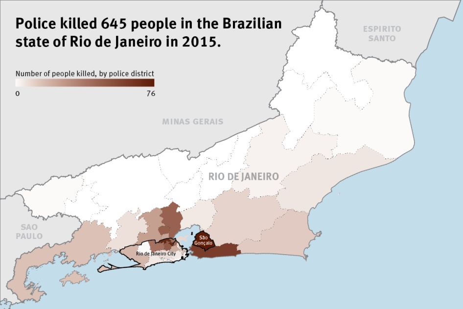 The Toll Of Unchecked Police Violence In Rio De Janeiro Hrw