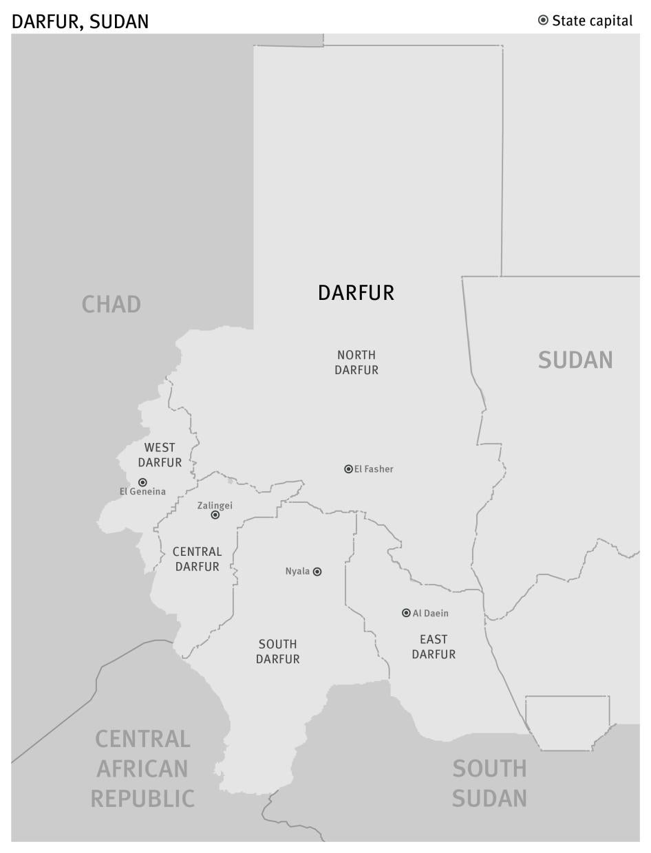 Men With No Mercy” Rapid Support Forces Attacks against Civilians in Darfur, Sudan