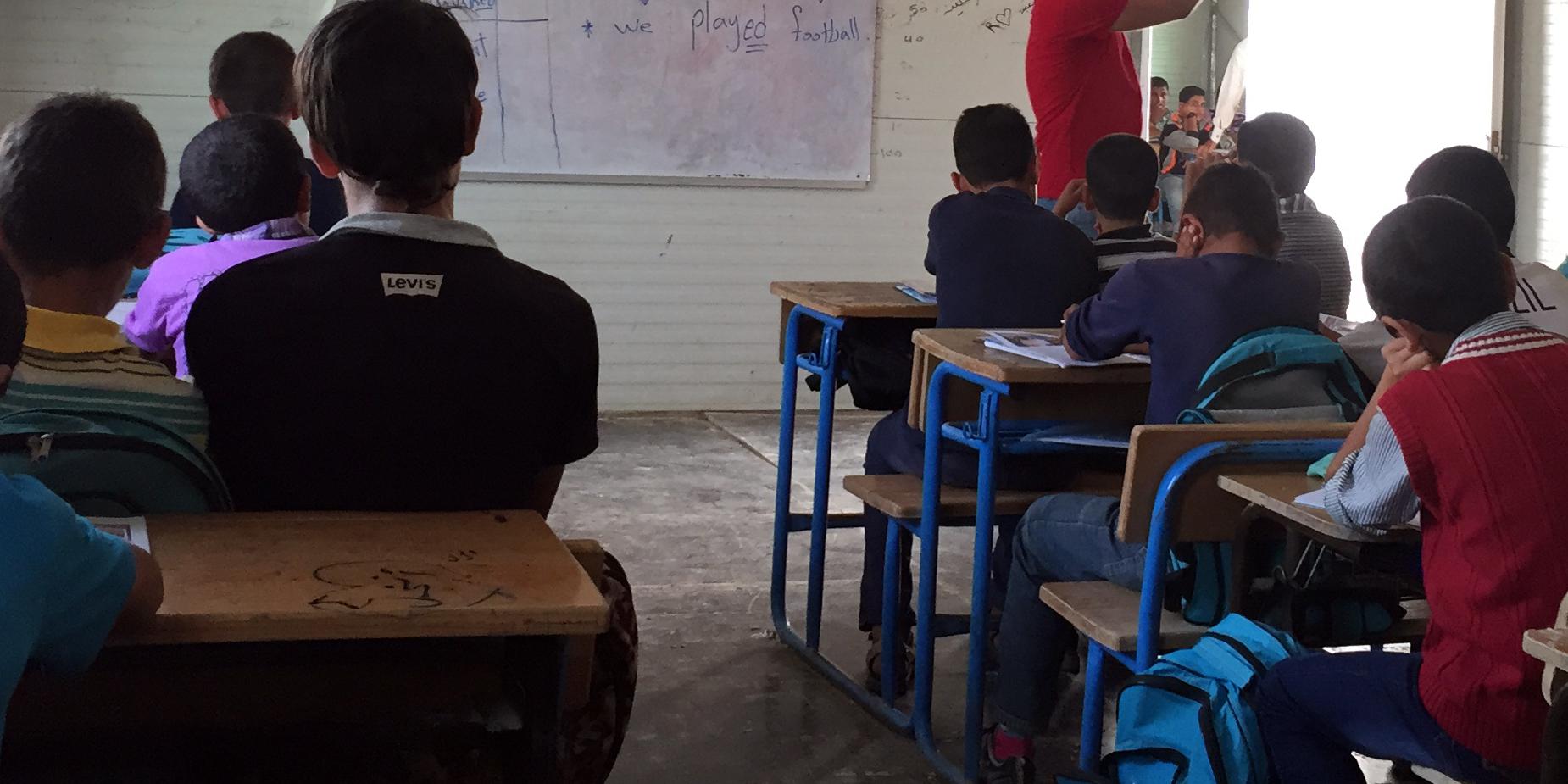 حواجز تعليم الأطفال السوريين اللاجئين في الأردن Hrw