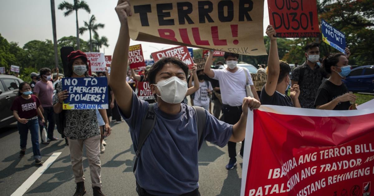 Philippines: New Anti-Terrorism Act Endangers Rights | Human Rights Watch