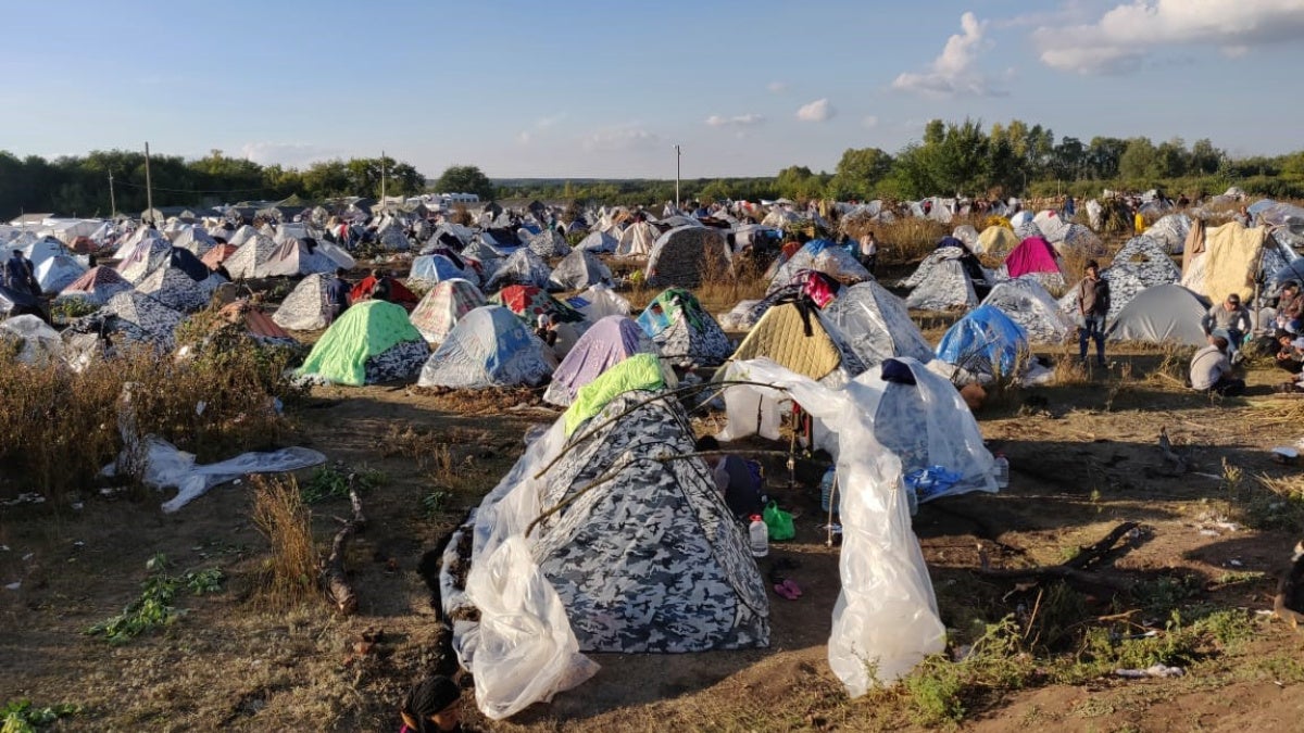 Russian Migrant Conscript Migrant Workers Stranded in Russia Flocking to Border | Human Rights Watch