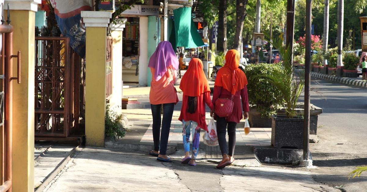 Porn Schoolgirl Outfit Blowjob - I Wanted to Run Awayâ€: Abusive Dress Codes for Women and Girls in Indonesia  | HRW