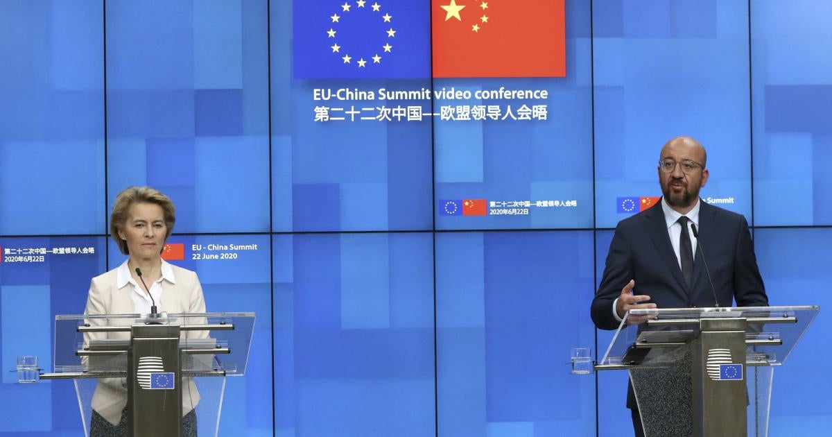 EU: Kein Business as usual beim China-Gipfel