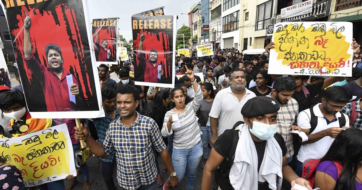 Sri Lanka: End Use of Terrorism Law Against Protesters
