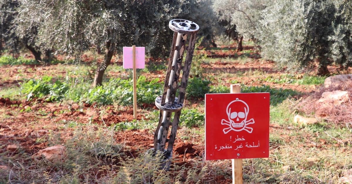 Siria: Municiones de racimo utilizadas en los ataques del 6 de noviembre