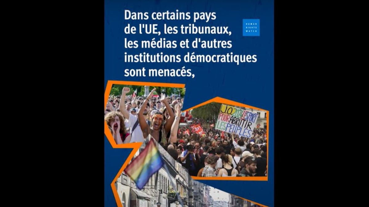 UE : Élections européennes/État de droit | Human Rights Watch