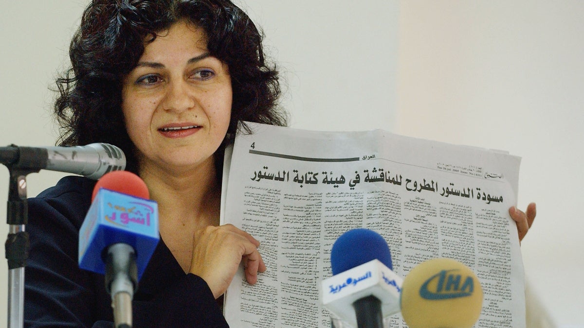 Iraq: Prominent Women’s Rights Activist Assassinated