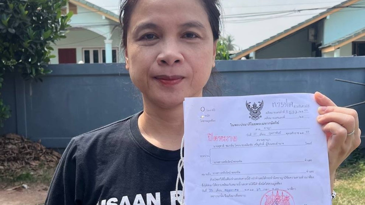 Tailandia: Periodistas demandados por informar sobre caso de soborno del ministro