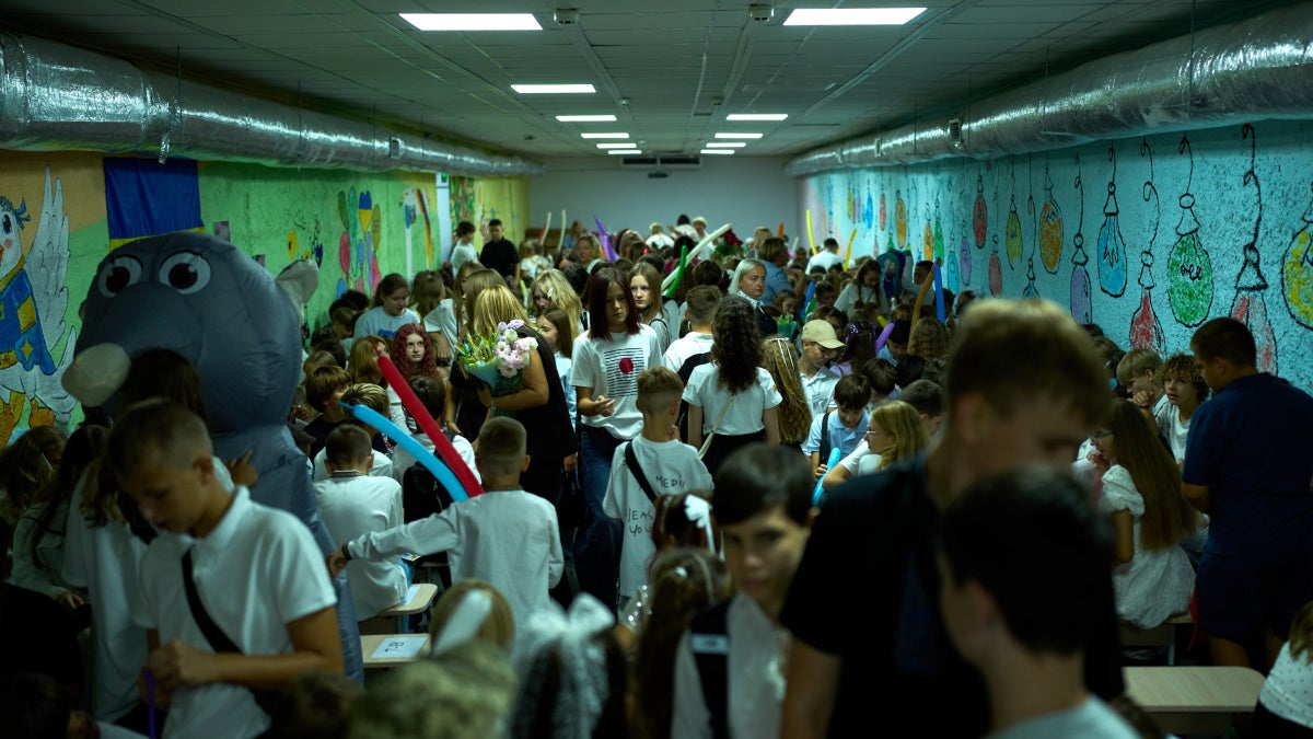 Russian Attacks Disrupt New School Year in Ukraine