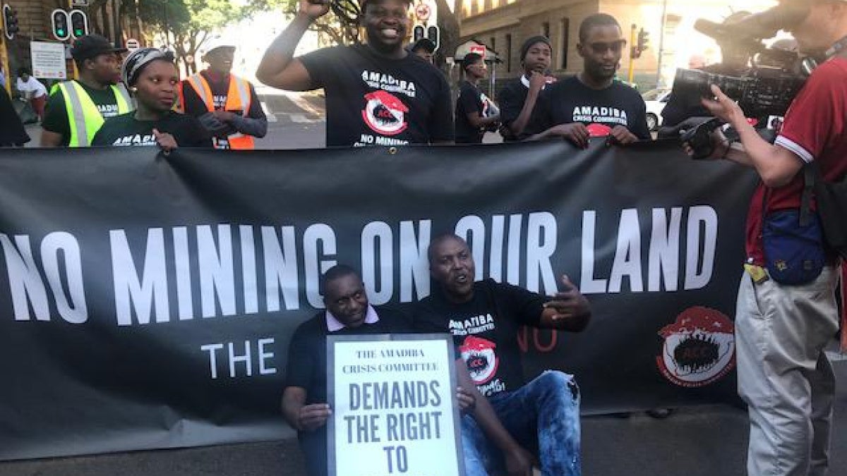 Villagers Demand the Right to Say No to Mining in their South African ...
