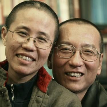 Chinese dissident Liu Xiaobo and his wife, Liu Xia.