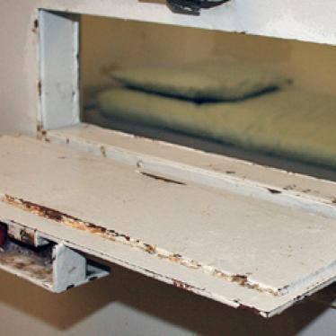 Dispatches: US: Restricting Solitary Confinement