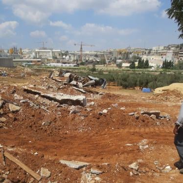 ישראל/פלסטין: עלייה במספר ההפרות בגדה המערבית