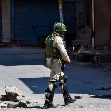 Soldier in street