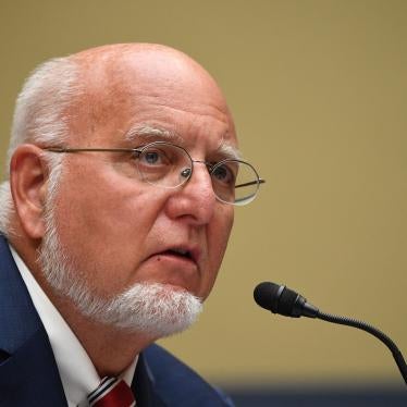Dr. Robert Redfield, director of the Centers for Disease Control and Prevention (CDC), testifies before Congress on the Coronavirus crisis, July 31, 2020 on Capitol Hill in Washington. 
