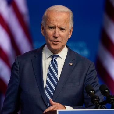 President-elect Joe Biden speaks at The Queen theater in Wilmington, Delaware, November 10, 2020.