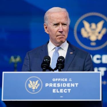 President-elect Joe Biden speaks at The Queen theater in Wilmington, Delaware, January 6, 2021. 