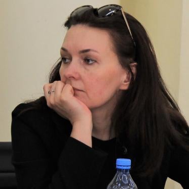 Tatiana Kouzina at a conference in 2019.