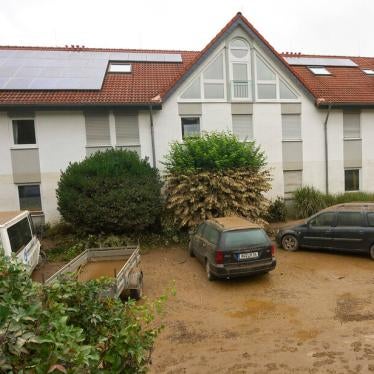 The “Lebenshilfe-Haus” or ‘assisted-living facility”, where twelve people with disabilities drowned in floods on July 15, 2021.