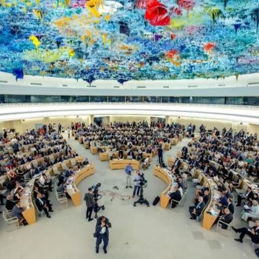 Los delegados toman asiento durante la apertura de la 41a sesión del Consejo de Derechos Humanos, en la sede europea de las Naciones Unidas en Ginebra, Suiza, el 24 de junio de 2019.